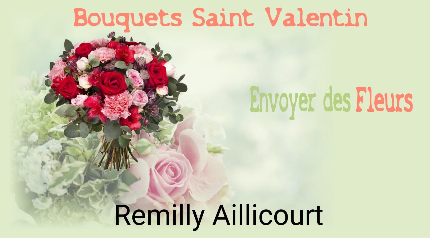 Roses de Saint-Valentin livrées à Remilly-Aillicourt